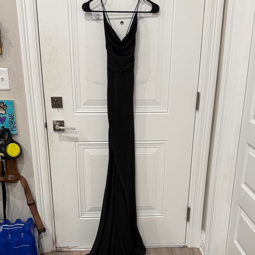 Elegant Black Evening Gown